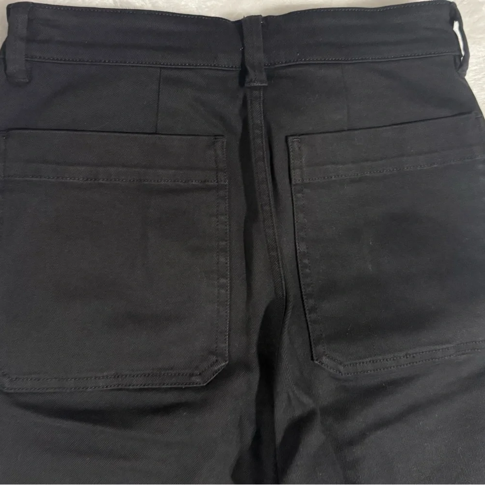 Everlane The Utility Straight-Leg Pant Black Size 2 Short
